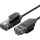Патч-корд UGREEN NW122 U/UTP Cat.6a CU 10м Black (70656)