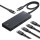 USB-хаб UGREEN CM806 5-in-1 Type-C to 4xType-C 3.2 Gen2 10G with PD Power Port Black (55334)