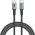 Кабель VERBATIM Sync & Charge Type-C to Type-C 60W 1.2м Black (31845)