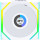 Вентилятор LIAN LI Uni Fan SL Wireless LCD 120 Reverse Blade White (G99.12RSLLCD1W1W.00)