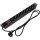 Блок розеток TRINIX 19", 1U, 8xSchuko, 16А, з вимикачем, 1.8м