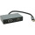 Адаптер VOLTRONIC USB-C to HDMI/VGA 0.23м Gray