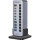 USB-хаб із вимикачами PROMATE GegaTower-60W 14-in-1 Fast Charge Multi-port USB-C Tower Hub with 5Gbps Data Transfer