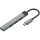 USB-хаб PROMATE LiteHub-4 4-in-1 Multi-Port USB-C Data Hub Gray