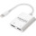 Адаптер PROMATE MediaLink-I2i Dual Port Audio and Charge Lightning Adapter White