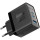 Зарядное устройство PROMATE PowerPort-45 1xUSB-A, 2xUSB-C, QC3.0, PD3.0, 45W GaNFast Black