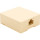 Розетка накладна RITAR RJ-45 Cat.3 UTP Beige (STR-8P8CRJ45V-1)