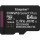 Карта пам'яті KINGSTON microSDXC Canvas Select Plus 64GB UHS-I V10 A1 Class 10 (SDCS3/64GBSP)