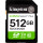 Карта пам'яті KINGSTON SDXC Canvas Select Plus 512GB UHS-I U3 V30 A1 Class 10 (SDS3/512GB)