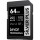 Карта памяти LEXAR SDXC Professional Silver Plus 64GB UHS-I U3 V30 Class 10 (LSDSIPL064G-BNNNG)