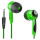 Наушники DEFENDER Basic 604 Black/Green (63607)