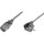Кабель питания DIGITUS CEE 7/7 - C13 75см (AK-440109-008-S)