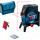 Нівелір лазерний BOSCH GCL 2-50 C Professional + тримач RM2 + 4xАКБ АА + кутова пластина + чохол (0.601.066.G00)