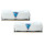 Модуль пам'яті GEIL Super Luce Frost White with White LED DDR4 2400MHz 16GB Kit 2x8GB (GLWW416GB2400C16DC)