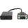 Конвертер видеосигнала VOLTRONIC Full HD 1080P VGA to HDMI Black