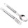 Набір дорожніх столових приладів NEXTOOL Portable Stainless Steel Tableware (NE20133)