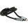 Кабель-удлинитель VOLTRONIC USB 3.2 Gen 2 Type-C Male to Type-C Female 1м Black (YT-TC-TC-EXB-1M)