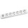 Розеточный блок с заземлением PANASONIC X-Tendia Gray, 6 розеток (WLTA04602GR-UA)
