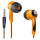 Наушники DEFENDER Basic 604 Black/Orange (63606)