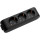 Розетковий блок PANASONIC X-Tendia Black, 3 розетки (WLTB04302BL-UA)