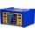 Зарядная станция MECHANIC V-Power 8S 115W Yellow/Blue