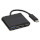 Адаптер KIT USB-C - HDMI Black (CHDMIUSBADP)