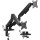 Крепление настольное для 2-х мониторов OFFICEPRO MA512B 17"-32" Black