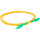 Оптический патч-корд VOLTRONIC SC/APC-SC/APC, SM, Simplex, 2м, Yellow
