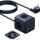 Сетевой фильтр BASEUS EnerFill FA11 6-in-1 Charging Station 67W Black, 3 розетки, 2xUSB-C, 1xUSB, 1.5м