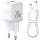 Зарядний пристрій BASEUS Palm Fast Charger C+U 20W EU White w/Type-C cable (P10111608213-01)