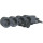 Подовжувач LEGRAND Standard 4x2K+3 Black, 4 розетки, 1.5м (694553)