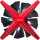 Вентилятор ALSEYE X12 Push Red (AS.04.03.0030)