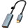 Адаптер CABLETIME 4K 30Hz Mini DP to HDMI 0.15м Gray (CP26A)