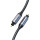Кабель оптический (аудио) CABLETIME Premium TOSLINK 1м Black/Gray (CF30H)