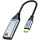 Адаптер CABLETIME 4K 60Hz USB-C to HDMI v2.0 0.2м Black/Gray (CP10B)