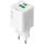 Зарядний пристрій COLORWAY GaN Mini 20W 1xUSB-A, 1xUSB-C Fast Charging White (CW-CHS062PD-WT)