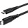 Кабель CHOETECH XCC-1051 Magnetic USB-C to USB-C PD3.1 240W 1.2м Black (XCC-1051-BK)