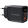 Зарядний пристрій CHOETECH PD6052 PD35W 1xUSB-A, 1xUSB-C PD3.0, QC3.0 Wall Charger Black