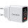 Зарядний пристрій CHOETECH PD6052 PD35W 1xUSB-A, 1xUSB-C PD3.0, QC3.0 Wall Charger White