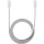 Кабель XIAOMI 6A Braided Type-C to Type-C 1м White (BHR087KGL)