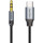 Кабель CABLETIME USB-C to 3.5mm 1м Black/Gray (CF16H)
