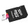 Карта пам'яті SILICON POWER microSDHC Elite Colorful 32GB UHS-I V10 A1 Class 10 + SD-adapter (SP032GBSTHBV1V20SP)