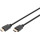 Кабель DIGITUS HDMI v2.0 2м Black (DB-330123-020-S)