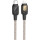 Кабель HOCO U124 Type-C-Lighting 27W 1.2м Black/Gray