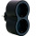 Мережевий розгалужувач LEGRAND Standard 2x2K+3 Black, 2 розетки (694517)