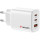 Зарядний пристрій VERBATIM Essentials GaN 65W 2xUSB-C, 1xUSB-A, PD3.0, QC3.0 White