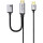 Адаптер CABLETIME 4K 60Hz HDMI - DisplayPort v2.0 0.2м Black/Gray (CP51B)