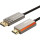 Кабель CABLETIME 8K 60Hz DisplayPort - HDMI v2.1 2м Gray (CD36L)