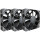 Комплект вентиляторов MONTECH E28 PWM Black 3-Pack