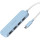 USB-хаб J5CREATE Eco-Friendly USB-C to 4-Port Type-A Gen 2 Hub Fresh Cyan (JCH341EC-N)